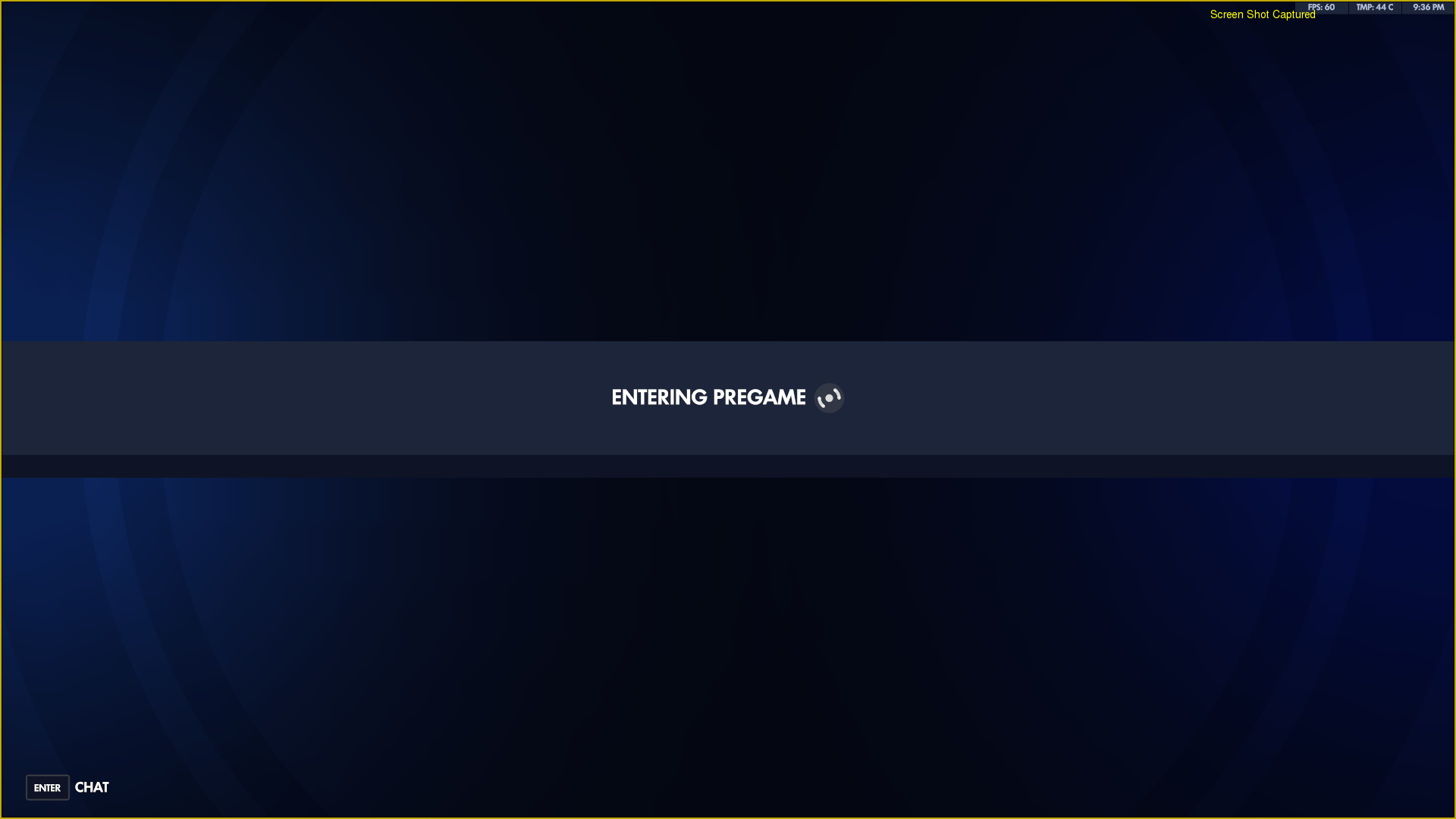 Overwatch entering pregame screen